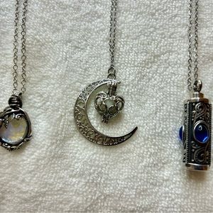 3 celestial necklaces